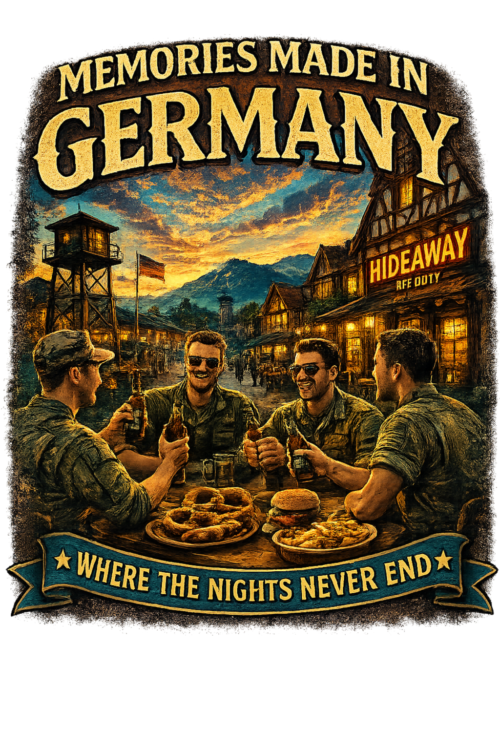MEMORIES MADE IN GERMANY T-SHIRT
