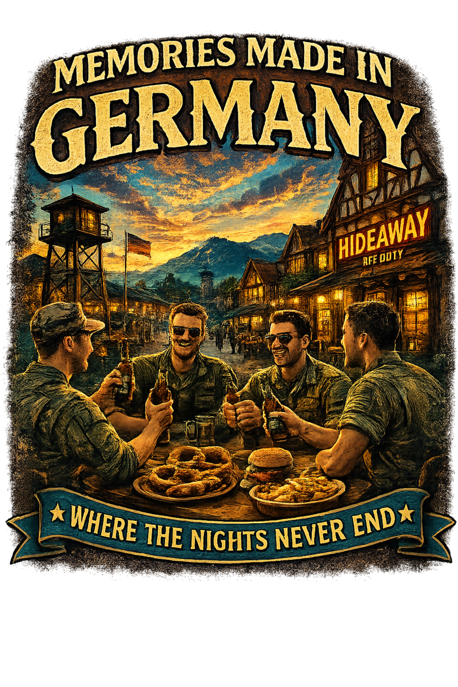 MEMORIES MADE IN GERMANY T-SHIRT